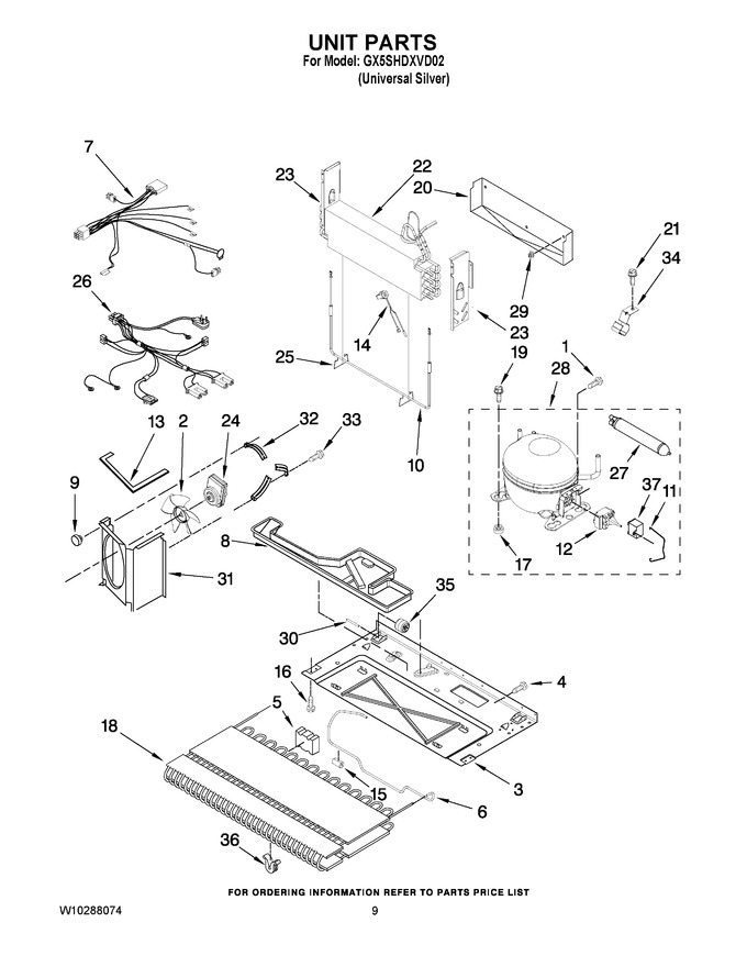 Diagram for GX5SHDXVD02