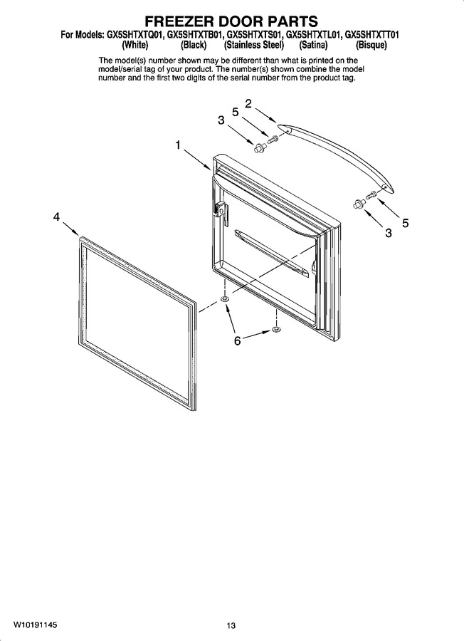Diagram for GX5SHTXTL01