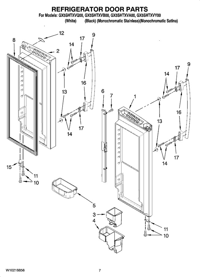Diagram for GX5SHTXVY00