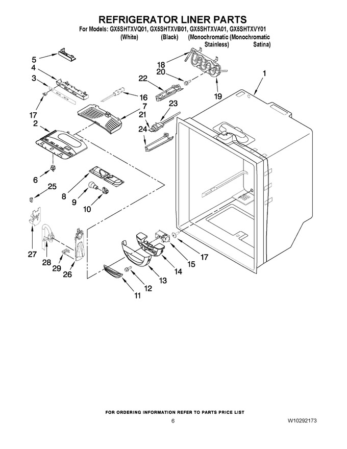Diagram for GX5SHTXVB01