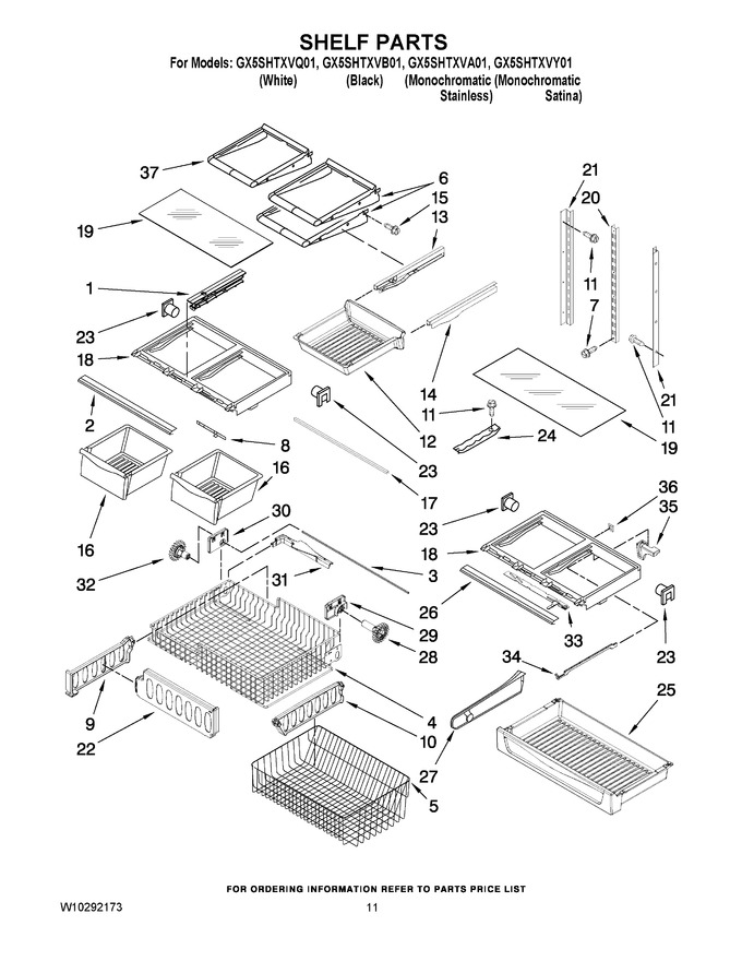 Diagram for GX5SHTXVB01
