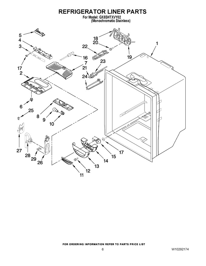 Diagram for GX5SHTXVY02