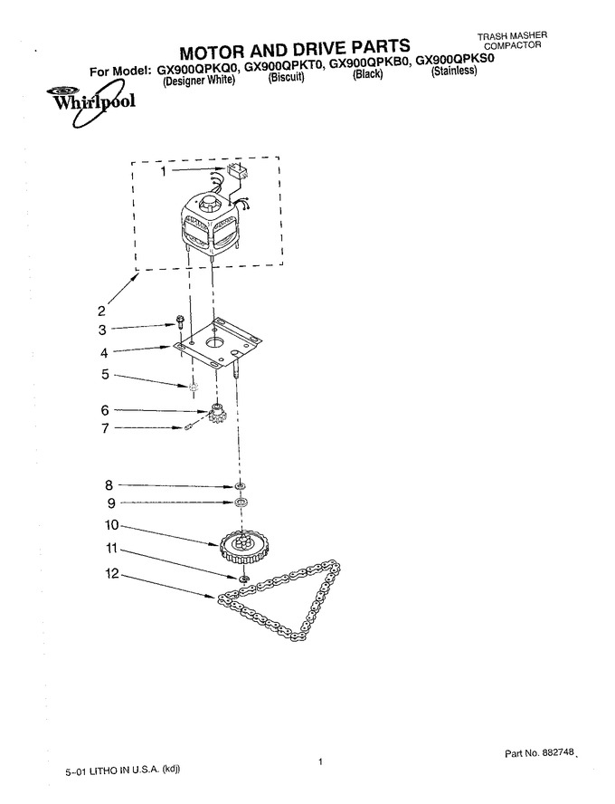 Diagram for GX900QPKB0