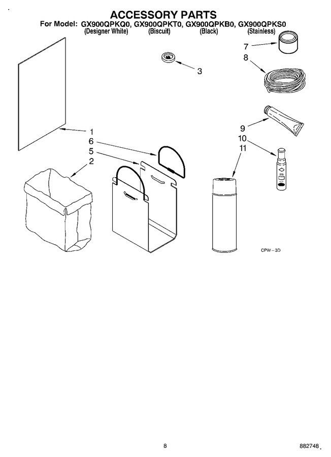 Diagram for GX900QPKB0
