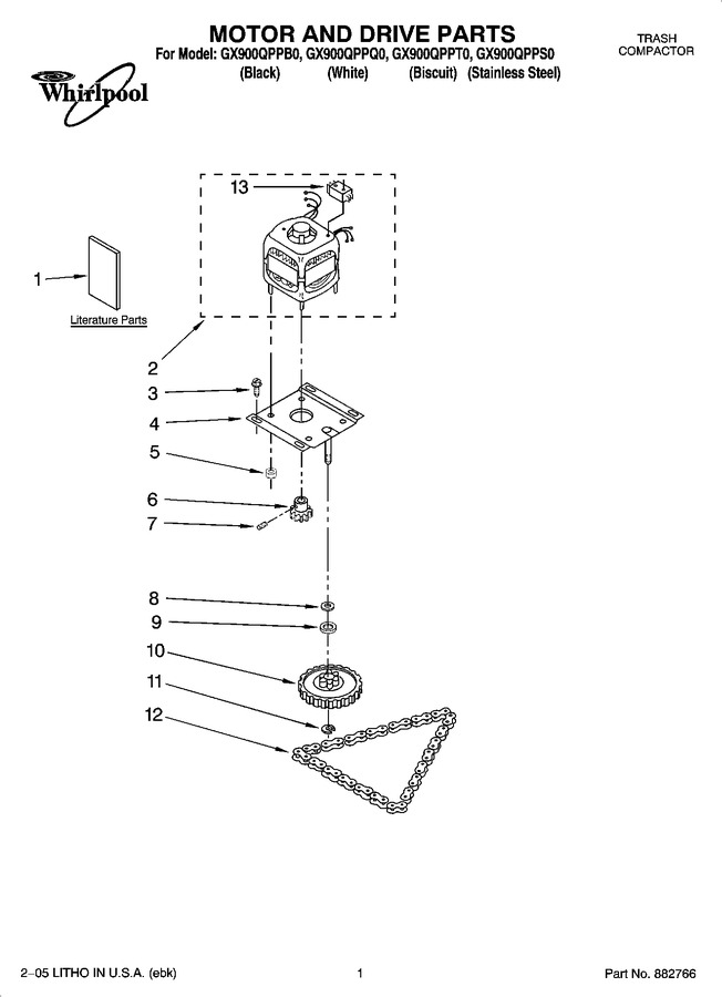 Diagram for GX900QPPQ0