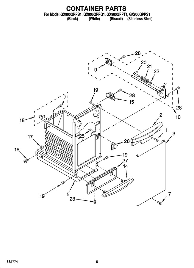 Diagram for GX900QPPB1