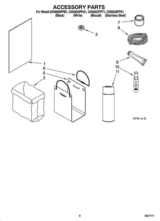 Diagram for GX900QPPB1