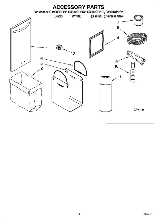 Diagram for GX900QPPB2