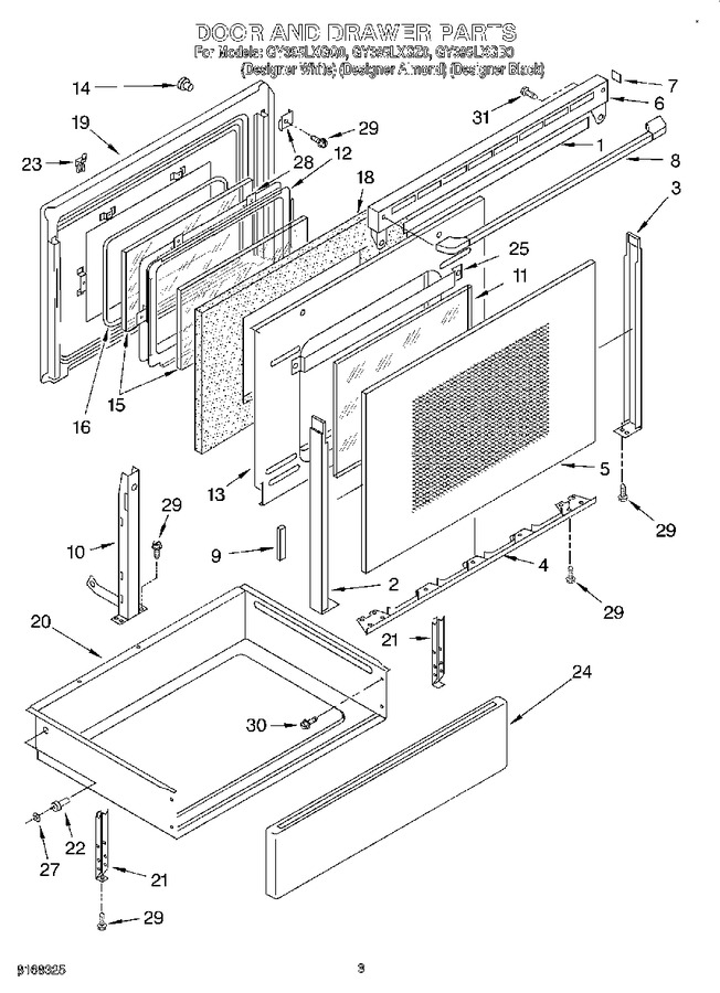 Diagram for GY395LXGB0