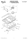 Diagram for 01 - Cooktop, Literature