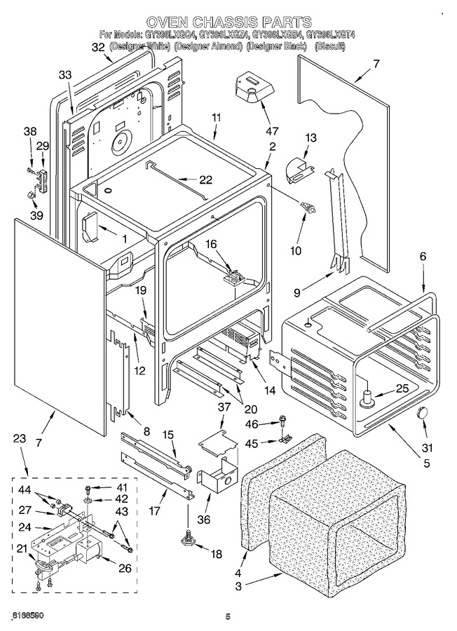 Diagram for GY396LXGZ4