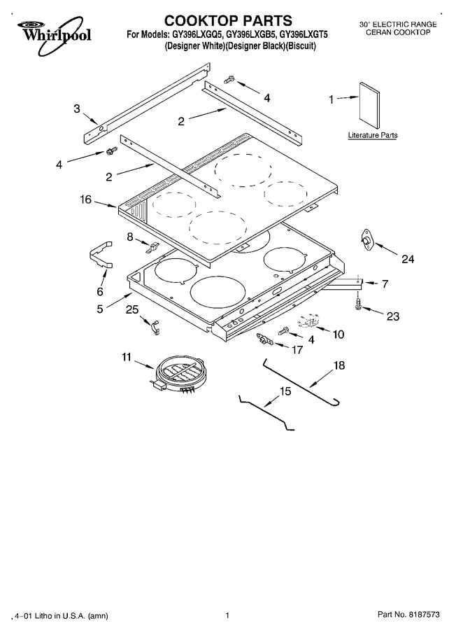 Diagram for GY396LXGB5
