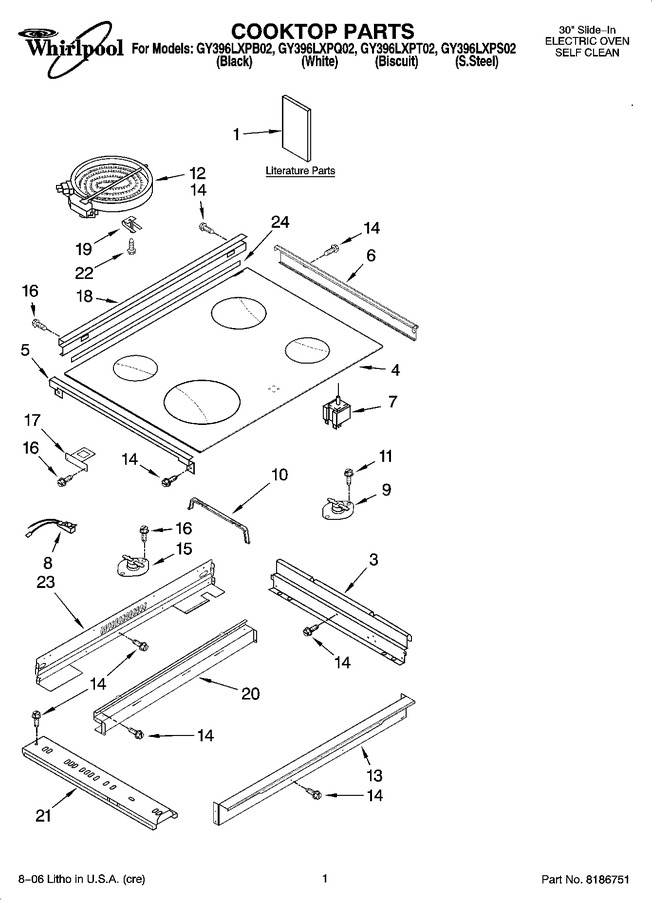 Diagram for GY396LXPS02