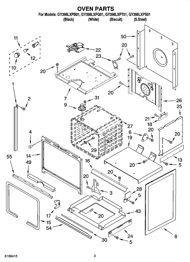 Diagram for GY398LXPS01