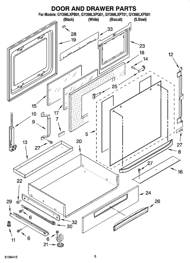 Diagram for GY398LXPQ01