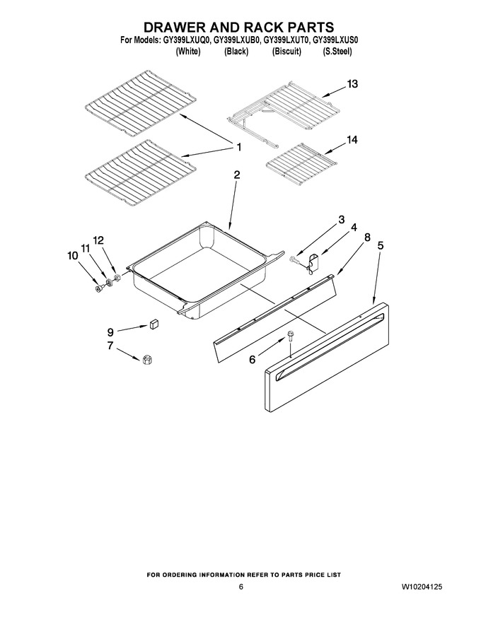 Diagram for GY399LXUQ0