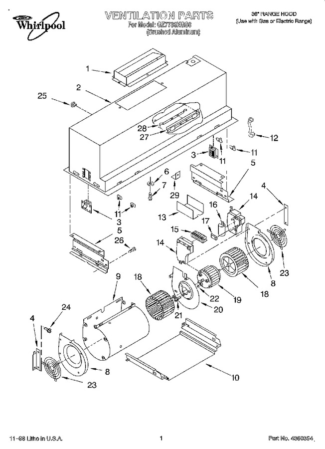 Diagram for GZ7736XGS0