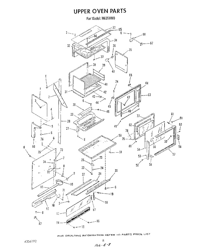 Diagram for H6358W0
