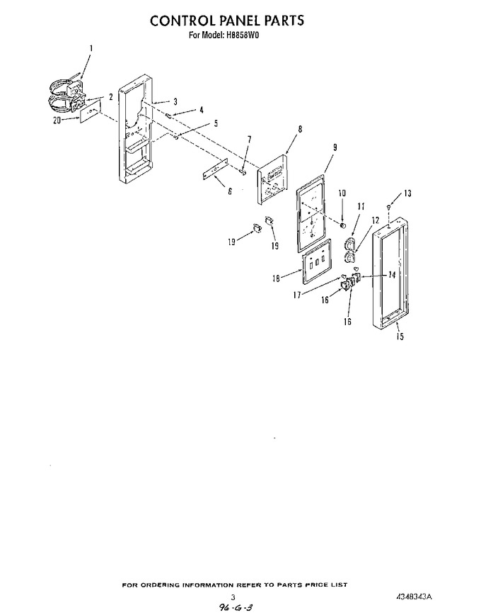 Diagram for H8858W0