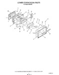 Diagram for 05 - Lower Oven Door