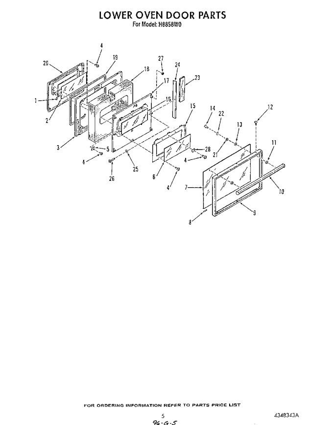 Diagram for H8858W0