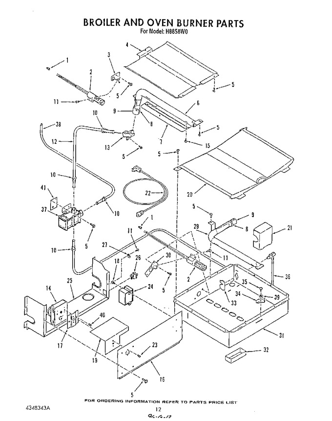 Diagram for H8858W0