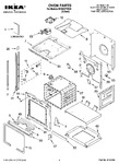 Diagram for 01 - Oven Parts