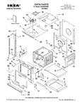 Diagram for 01 - Oven Parts