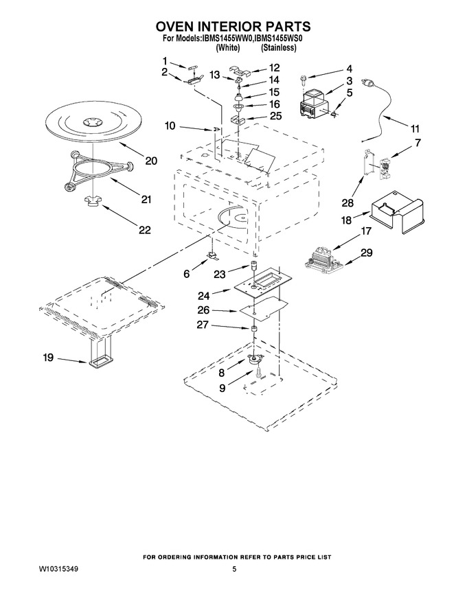 Diagram for IBMS1455WW0