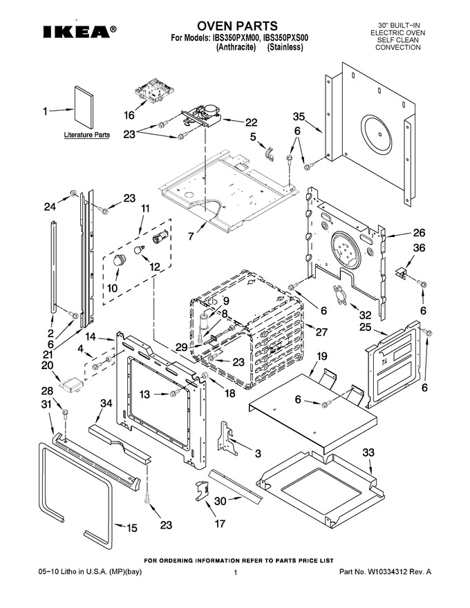 Diagram for IBS350PXM00