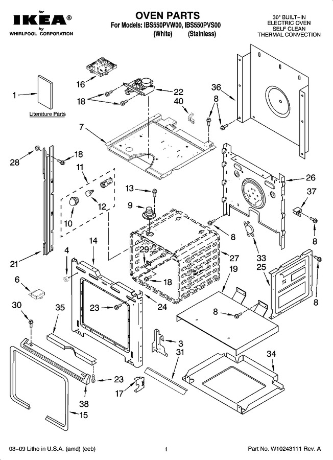 Diagram for IBS550PVW00