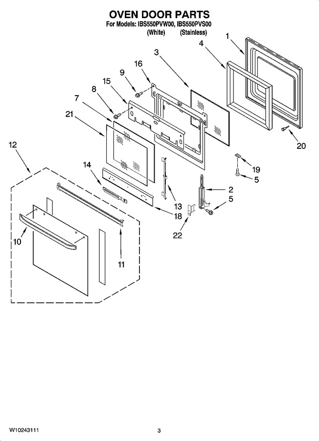 Diagram for IBS550PVW00