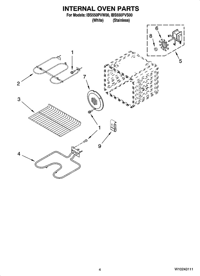 Diagram for IBS550PVW00
