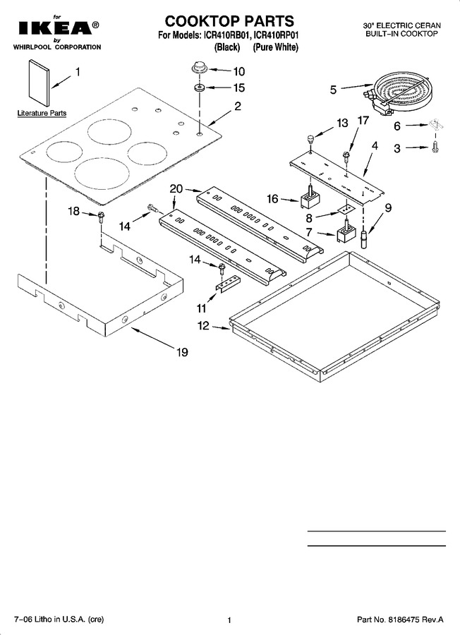 Diagram for ICR410RP01