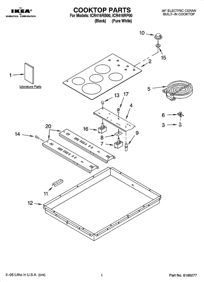 Diagram for ICR416RP00
