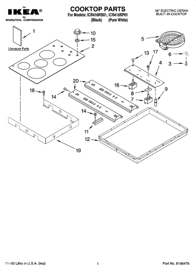 Diagram for ICR416RP01