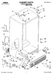 Diagram for 01 - Cabinet Parts
