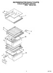 Diagram for 03 - Refrigerator Shelf Parts