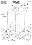 Diagram for 01 - Cabinet Parts