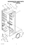 Diagram for 02 - Refrigerator Liner Parts