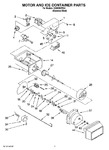 Diagram for 05 - Motor And Ice Container Parts