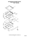 Diagram for 03 - Refrigerator Shelf Parts