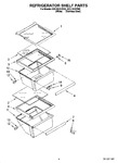 Diagram for 03 - Refrigerator Shelf Parts