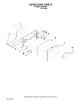 Diagram for 04 - Oven Door Parts