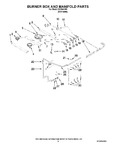 Diagram for 07 - Burner Box And Manifold Parts