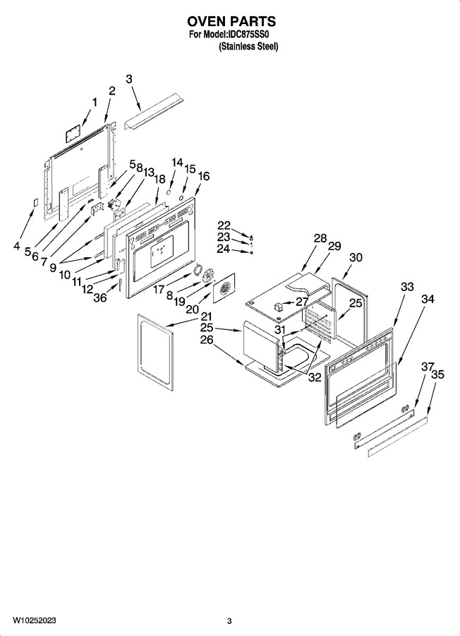 Diagram for IDC875SS0