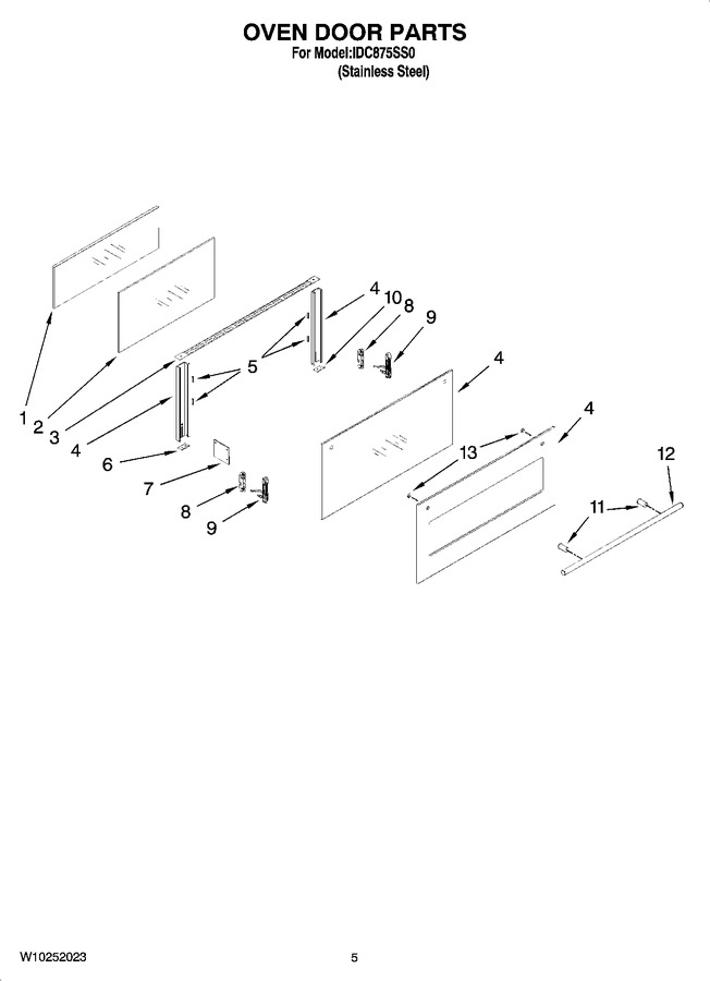Diagram for IDC875SS0