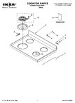 Diagram for 01 - Cooktop Parts