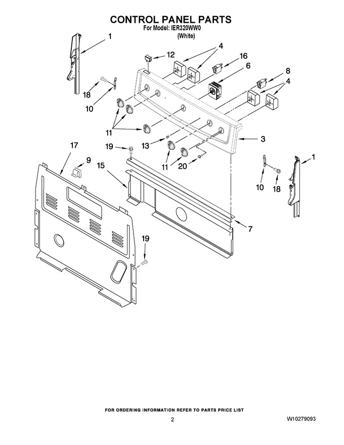 Diagram for IER320WW0