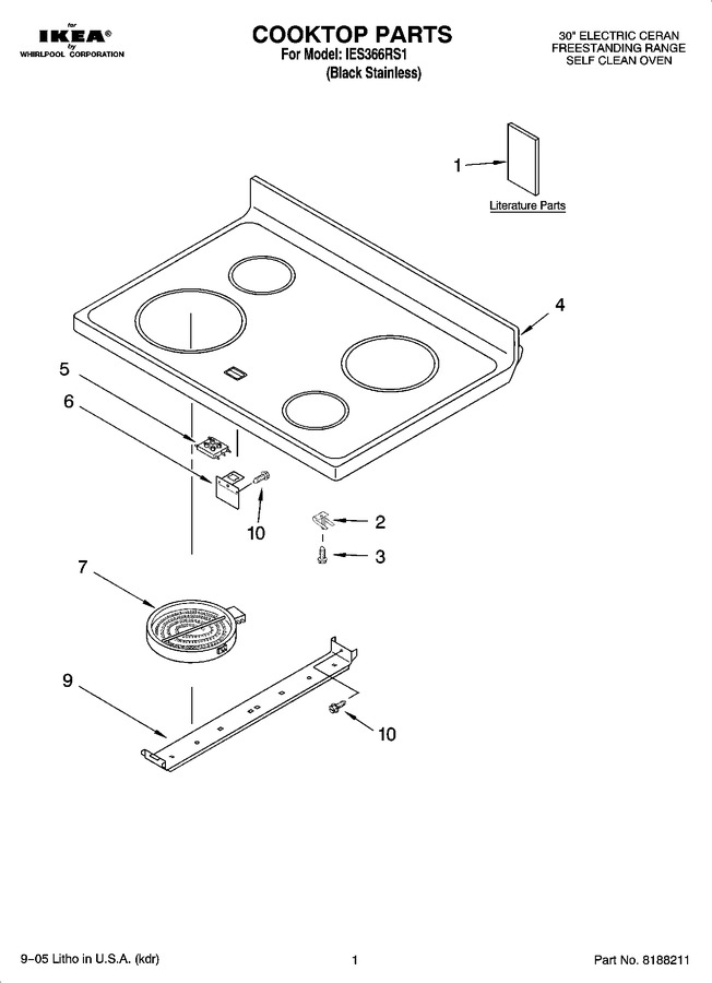Diagram for IES366RS1